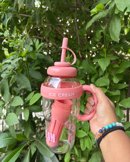 Ice cream Sipper Water Bottle