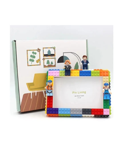 Lego Photo Frame with Out figures (4X6) inches