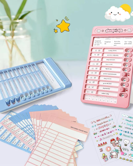 Daily Task Planner & Creative Checklist Board for Home