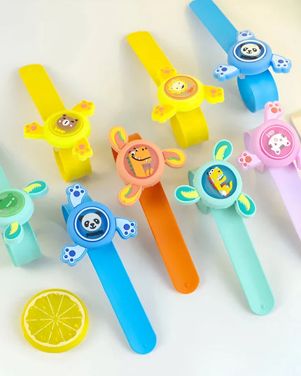 Cartoon Design LED Light Wristband Spinner (Pack of 2)