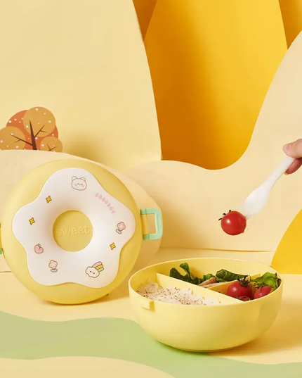 Cute Donut -Shaped Lunch Box