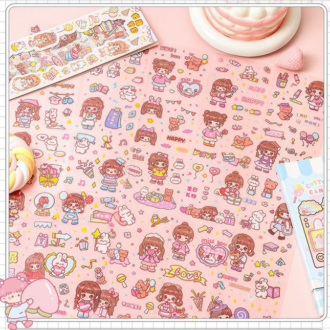 Kawaii Vibes Only Cute Decorative Stickers Galore