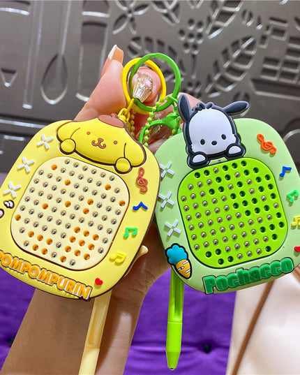 Kawaii Magnetic Drawing Board Keychain