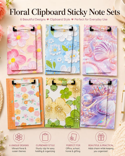 Kiddon Cute A6 Clipboard Memo Pad
