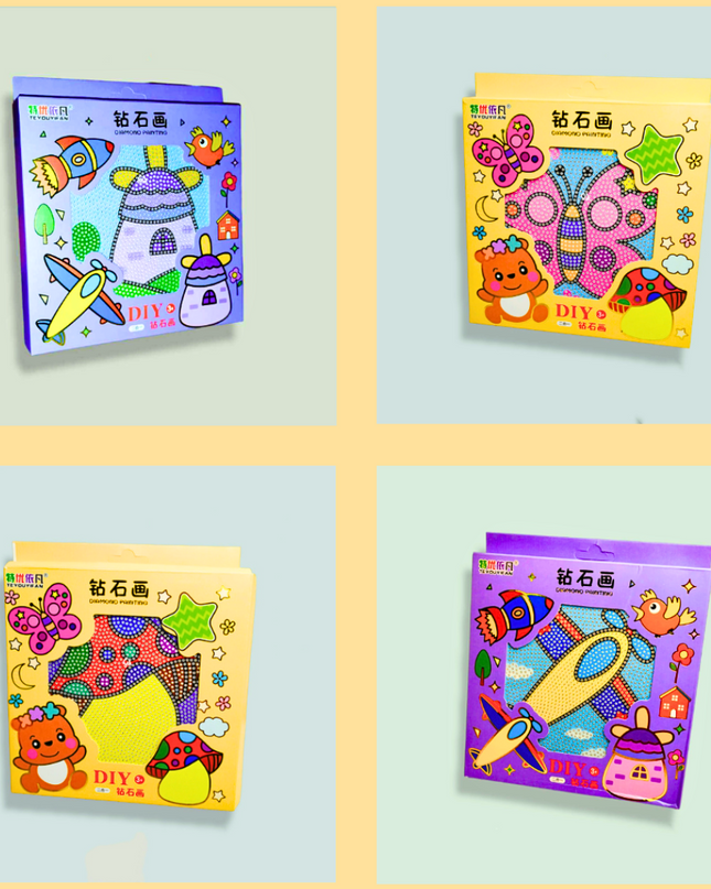 Diy Diamond Crystal Painting Kit