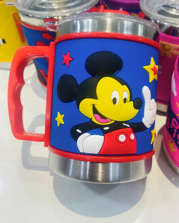 Stainless Steel Mugs With Silicone Embossed