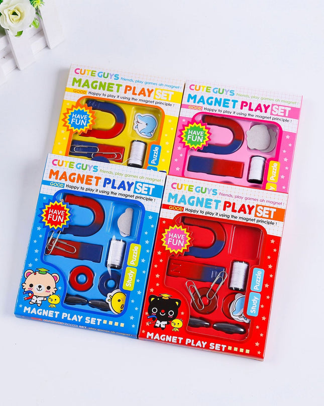 Magnetic Play Set I Science & Physics Fun Kit For Kids