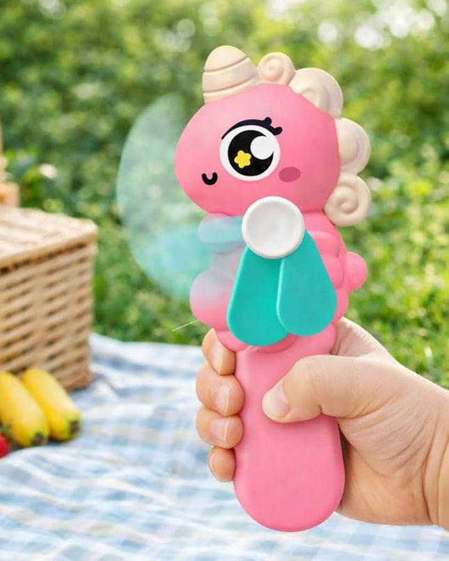 Kiddon Hand Fan For Kids - Unicorn
