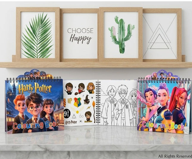 Kiddon Theme Colouring Book