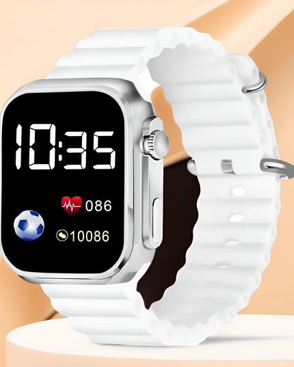 Square Led Digital Wrist Watch