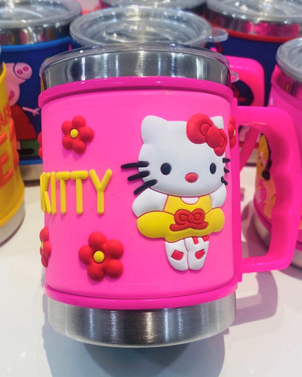 300 ML Steel Embossed Mugs