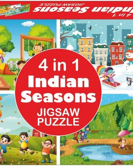 Kiddon Educational Indian Season Wooden Puzzle