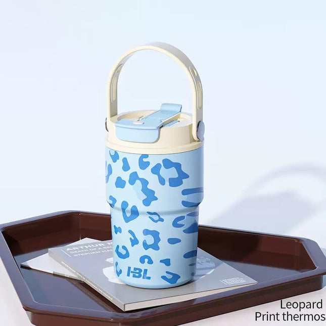 Kiddon Leopard Print Premium Tumbler