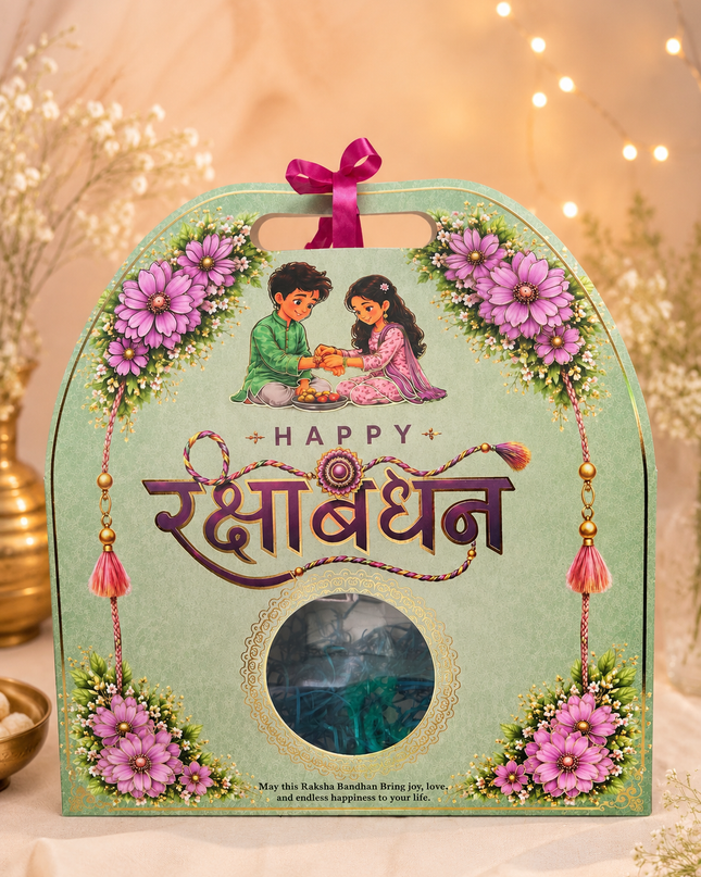 Kiddon Raksha Bandhan Special Gift Box with Rakhi special songs
