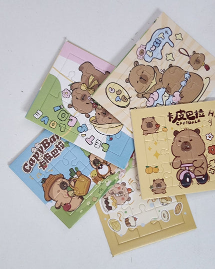 Kiddon Cappybara Puzzle Set (Pack of 2)