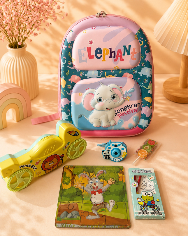 Kiddon 3D Shell Backpack Hamper