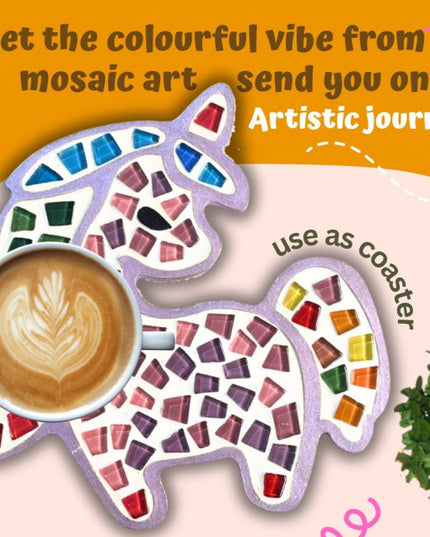 Kiddon Mosaic Art Kit - Unicorn