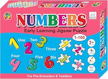 Kiddon Educational Number Wooden Puzzle Game