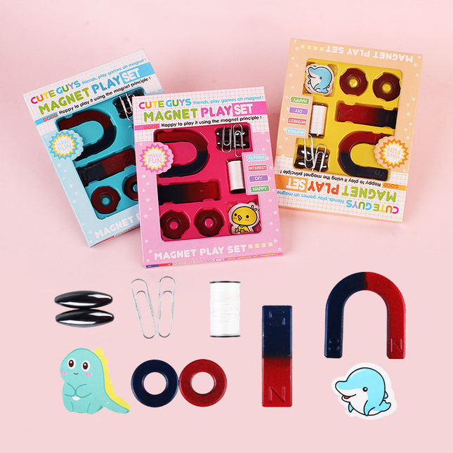 Magnetic Play Set I Science & Physics Fun Kit For Kids