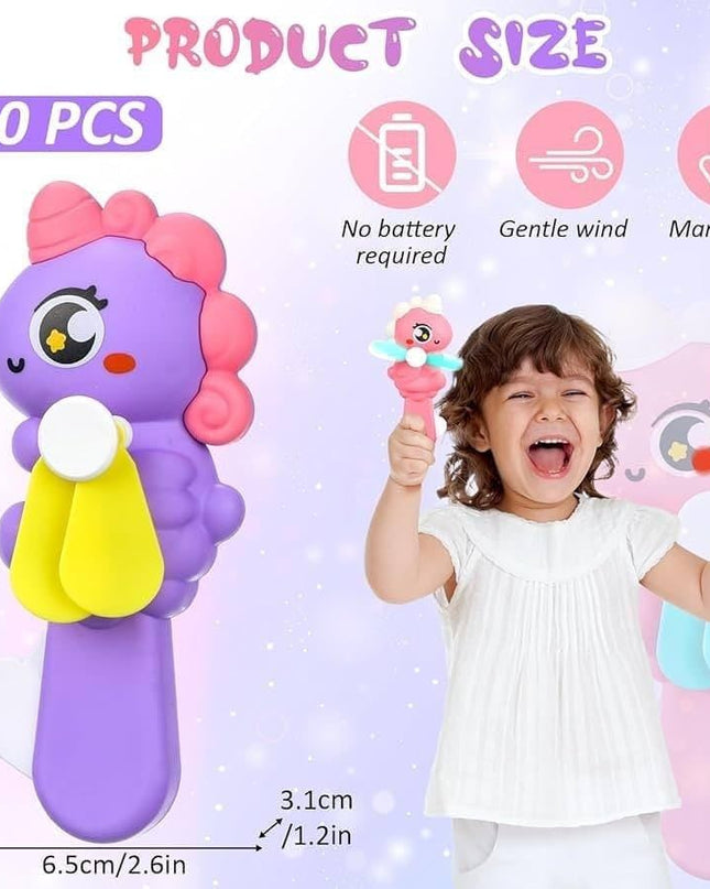 Kiddon Hand Fan For Kids - Unicorn