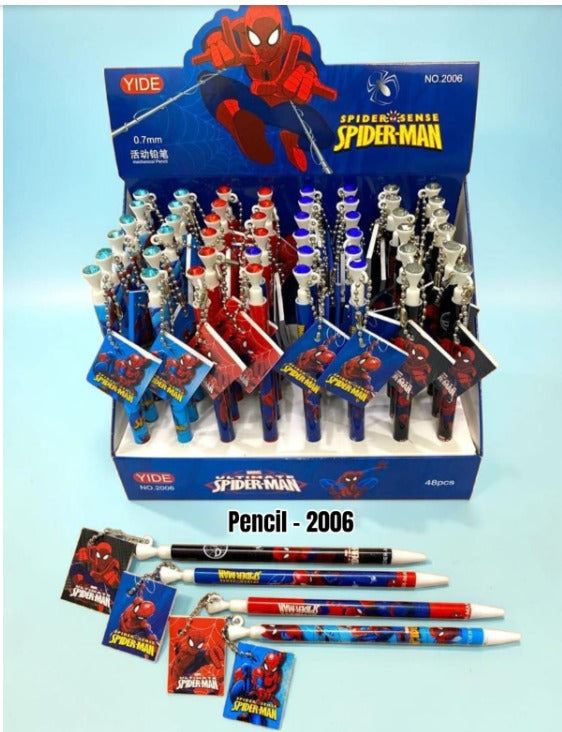 Spiderman Theme Pencil (Pack of 5)