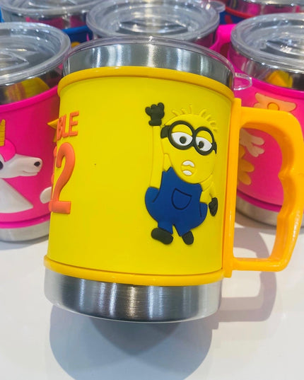 300 ML Steel Embossed Mugs