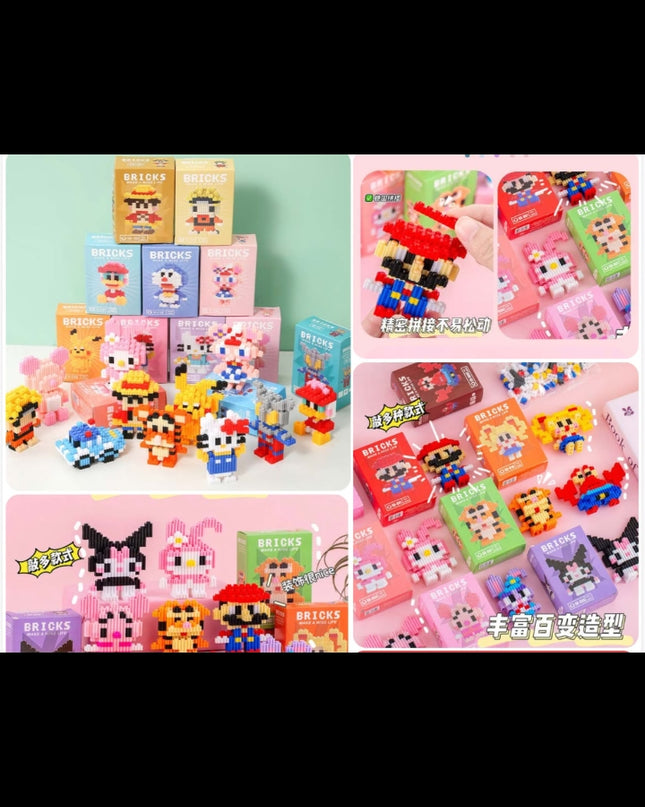 Kiddon Surprise Mini Brick Collectible Set |
