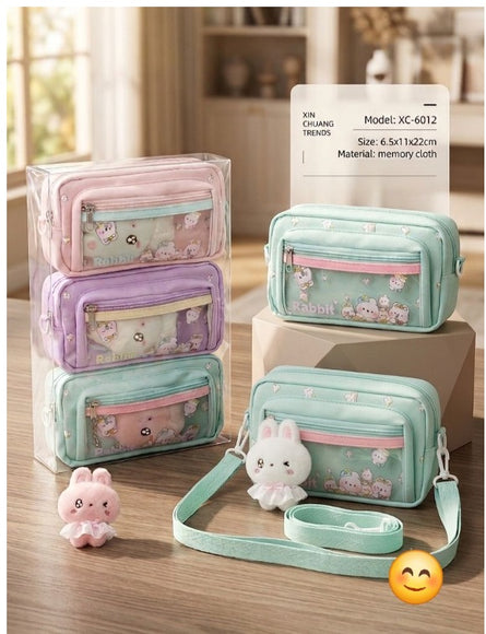 Teddy Premium Sling Bag and Pouch