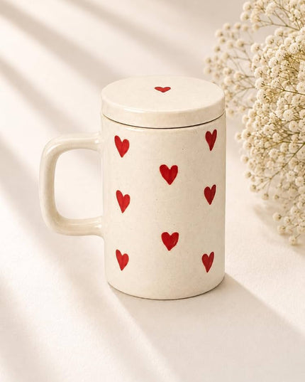 Kiddon Heart Mug with Lid