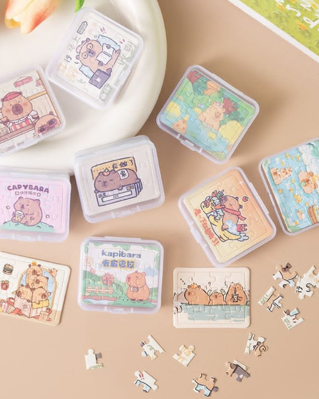 Kiddon Cappybara Puzzle Set (Pack of 2)