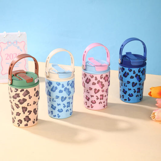 Kiddon Leopard Print Premium Tumbler