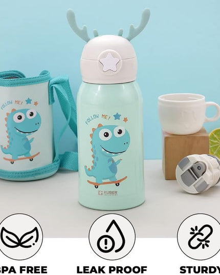 Stainless Steel Dual Mode Water Bottle (1138)