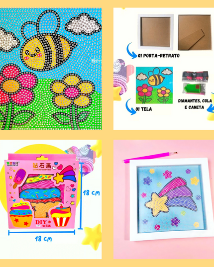 Diy Diamond Crystal Painting Kit