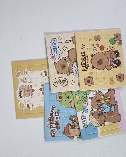 Kiddon Cappybara Puzzle Set (Pack of 2)