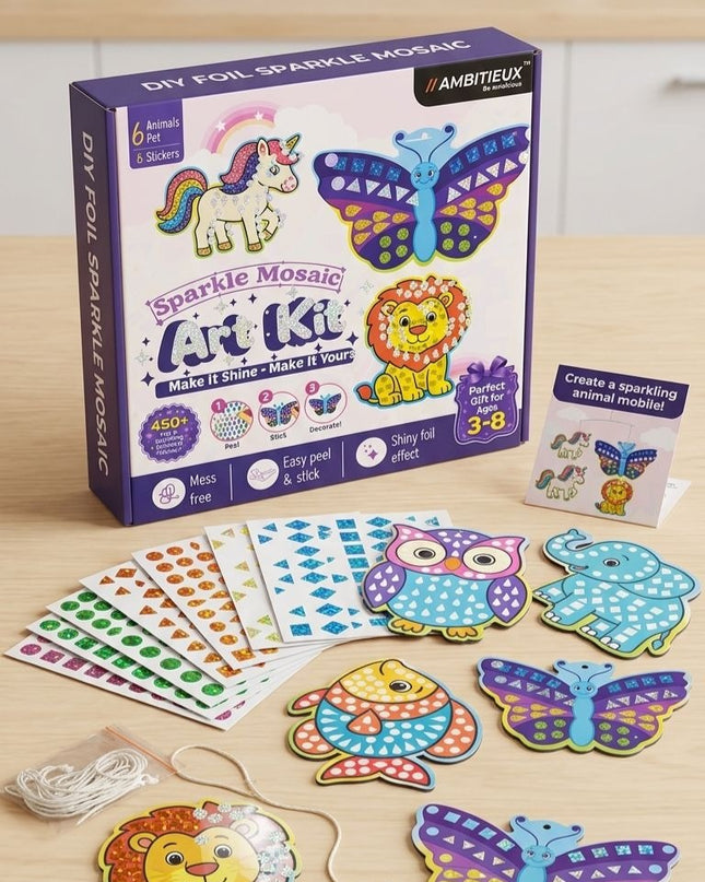 Kiddon sparkle  Mosaic Art Kit -