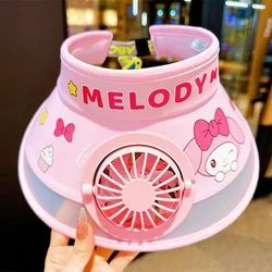 Kiddon Cotton SANRIO CAP WITH FAN - KUROMI & MY MELODY DESIGN