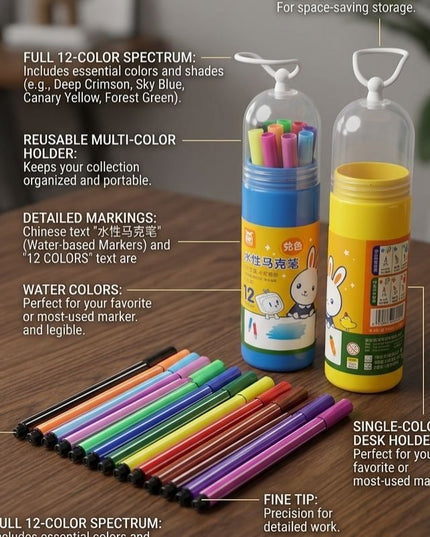 Sketch Pens with stand