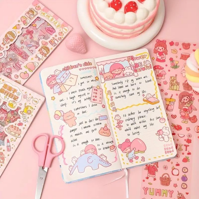 Kawaii Vibes Only Cute Decorative Stickers Galore