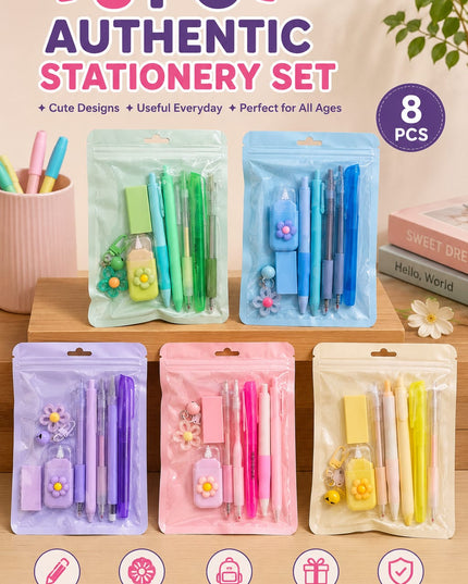 Kawaii Stationary Set